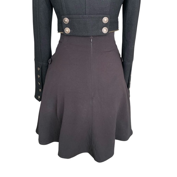 Versace Jeans Couture Vintage Black A-Line Skirt – size 30 (XS) - Picture 6 of 12